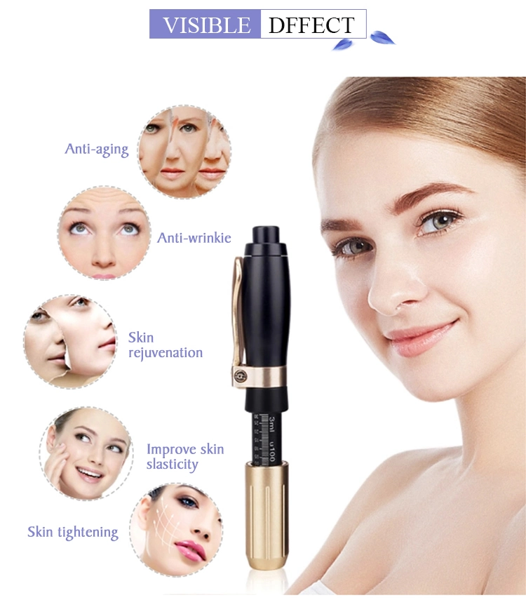 High Pressure 2 In1 Needle Free Pen Hyaluronic Acid Lip Filler Pen