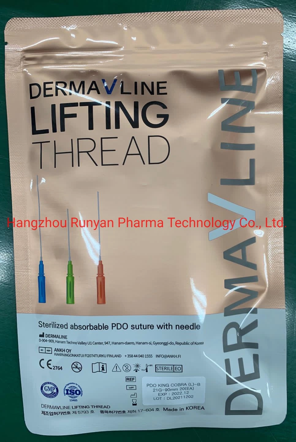 Dermavline Dermaline Pdo Pcl Plla Threads Cog 4D 6D 360 Lifting Threads